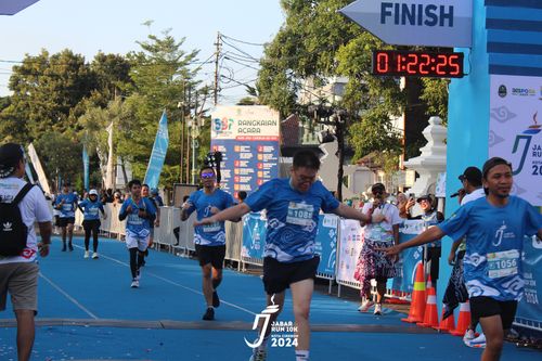 Race photo from Jabar Run 10K 2024