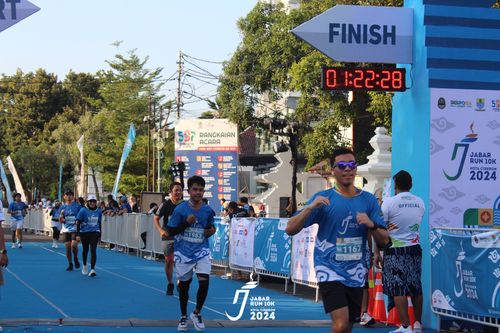 Race photo from Jabar Run 10K 2024