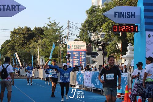 Race photo from Jabar Run 10K 2024