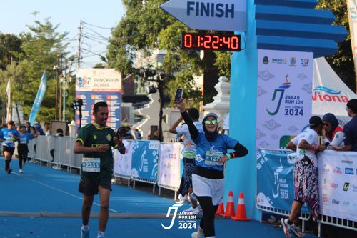 Race photo from Jabar Run 10K 2024