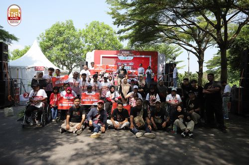 Race photo from Kediri Half Marathon 2024