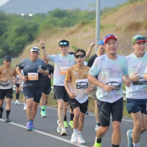 Race photo from KEDIRI HALF MARATHON 2026