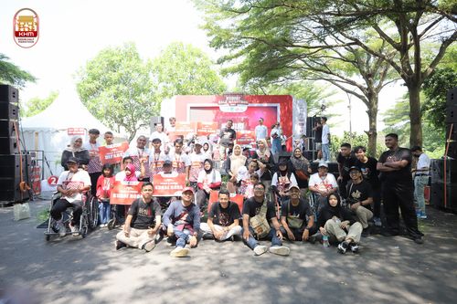 Race photo from Kediri Half Marathon 2024