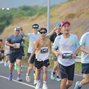Race photo from KEDIRI HALF MARATHON 2026