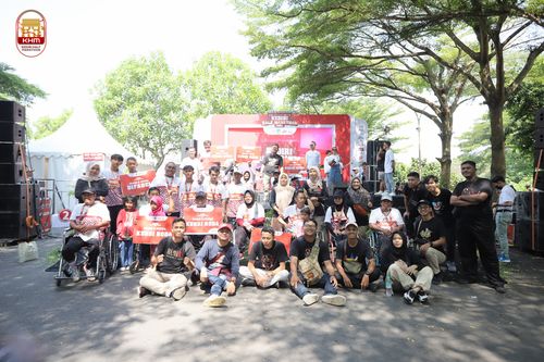 Race photo from Kediri Half Marathon 2024