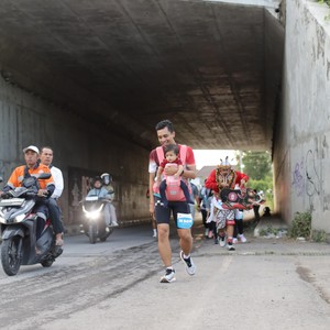 Race photo from KEDIRI HALF MARATHON 2026
