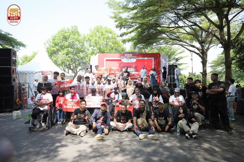 Race photo from Kediri Half Marathon 2024
