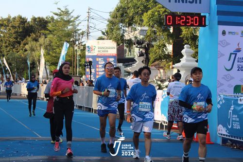Race photo from Jabar Run 10K 2024