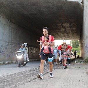Race photo from KEDIRI HALF MARATHON 2026