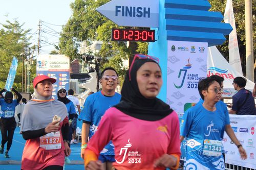 Race photo from Jabar Run 10K 2024