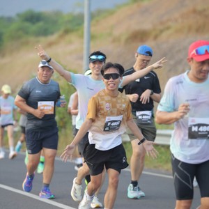 Race photo from KEDIRI HALF MARATHON 2026