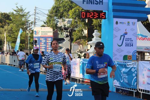 Race photo from Jabar Run 10K 2024