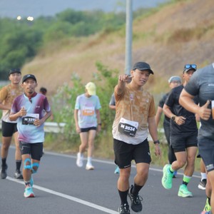 Race photo from KEDIRI HALF MARATHON 2026