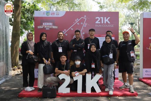 Race photo from Kediri Half Marathon 2024