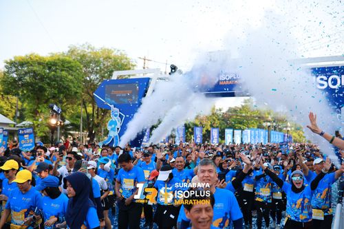 Race photo from SURABAYA ISOPLUS MARATHON 2025