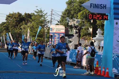 Race photo from Jabar Run 10K 2024
