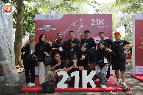Race photo from Kediri Half Marathon 2024