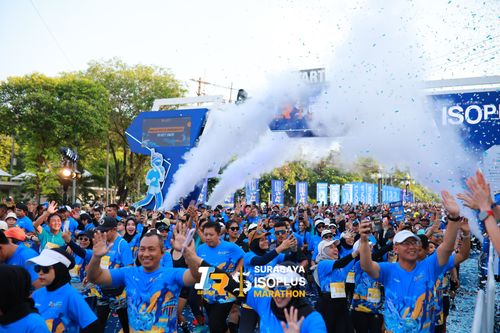 Race photo from SURABAYA ISOPLUS MARATHON 2025