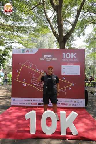 Race photo from Kediri Half Marathon 2024