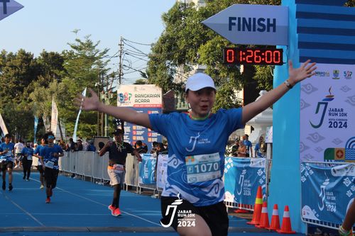 Race photo from Jabar Run 10K 2024