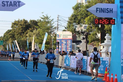 Race photo from Jabar Run 10K 2024