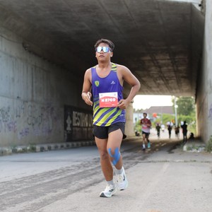 Race photo from KEDIRI HALF MARATHON 2026