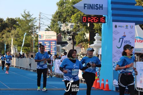 Race photo from Jabar Run 10K 2024