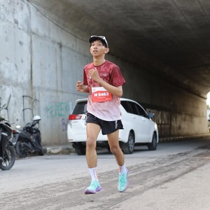 Race photo from KEDIRI HALF MARATHON 2026