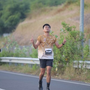 Race photo from KEDIRI HALF MARATHON 2026