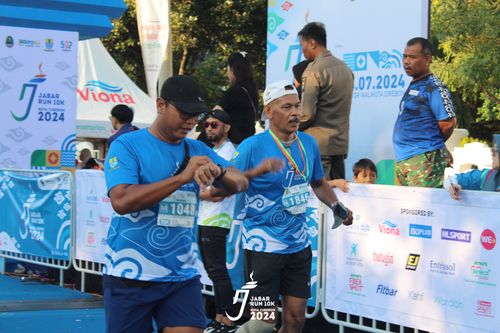 Race photo from Jabar Run 10K 2024
