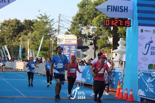 Race photo from Jabar Run 10K 2024