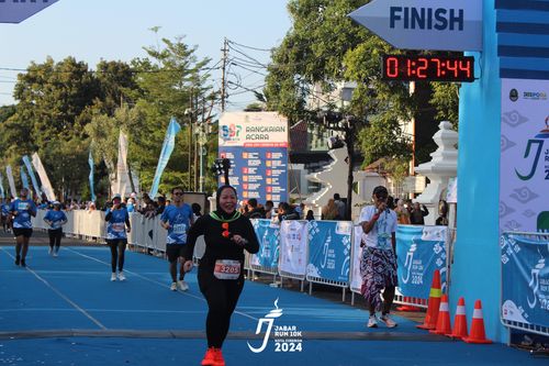 Race photo from Jabar Run 10K 2024