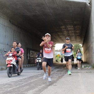 Race photo from KEDIRI HALF MARATHON 2026