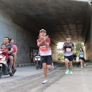 Race photo from KEDIRI HALF MARATHON 2026