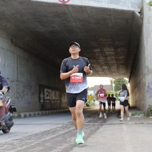 Race photo from KEDIRI HALF MARATHON 2026