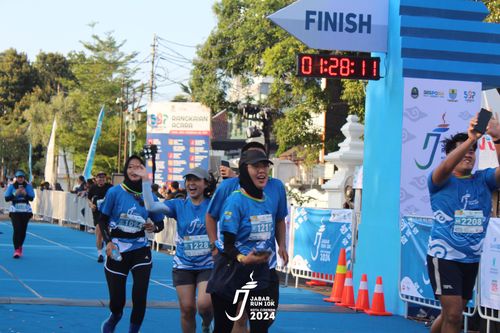 Race photo from Jabar Run 10K 2024
