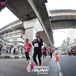 Race photo from SMARTFREN RUN 2026
