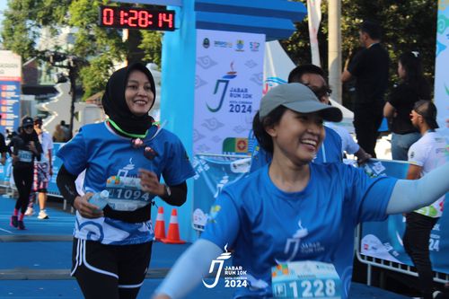 Race photo from Jabar Run 10K 2024