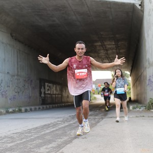 Race photo from KEDIRI HALF MARATHON 2026