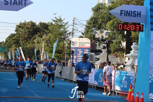 Race photo from Jabar Run 10K 2024