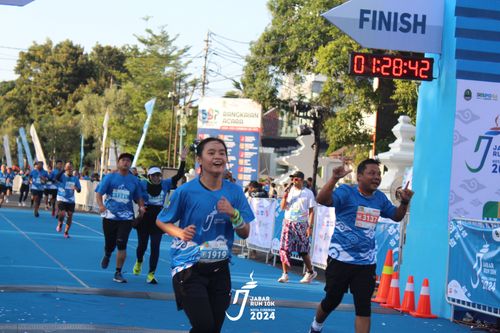 Race photo from Jabar Run 10K 2024