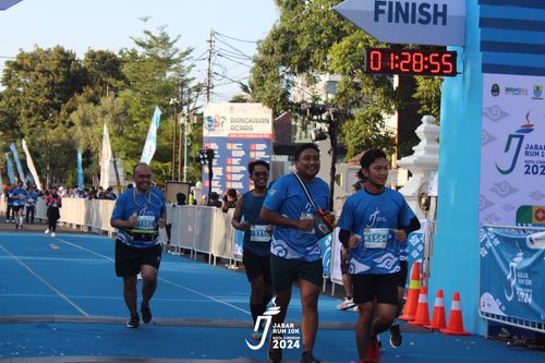 Race photo from Jabar Run 10K 2024
