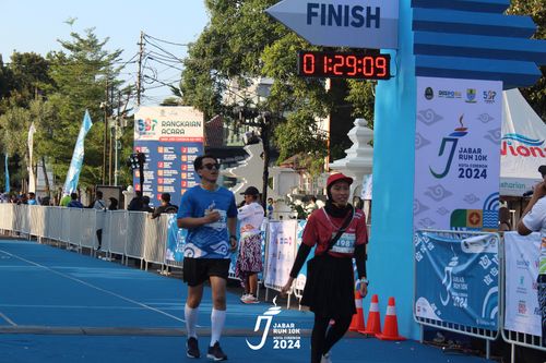 Race photo from Jabar Run 10K 2024