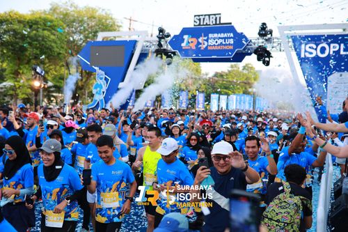 Race photo from SURABAYA ISOPLUS MARATHON 2025