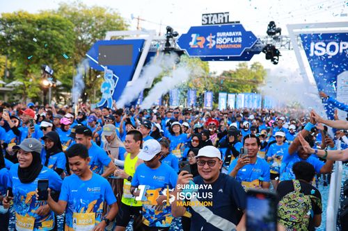 Race photo from SURABAYA ISOPLUS MARATHON 2025