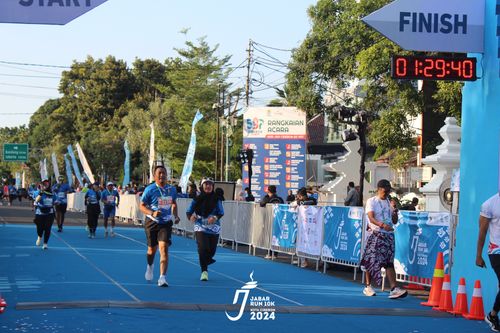 Race photo from Jabar Run 10K 2024