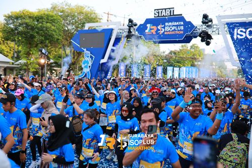 Race photo from SURABAYA ISOPLUS MARATHON 2025