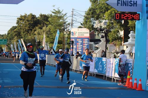 Race photo from Jabar Run 10K 2024