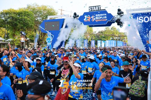 Race photo from SURABAYA ISOPLUS MARATHON 2025
