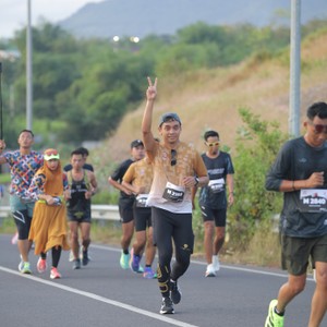 Race photo from KEDIRI HALF MARATHON 2026